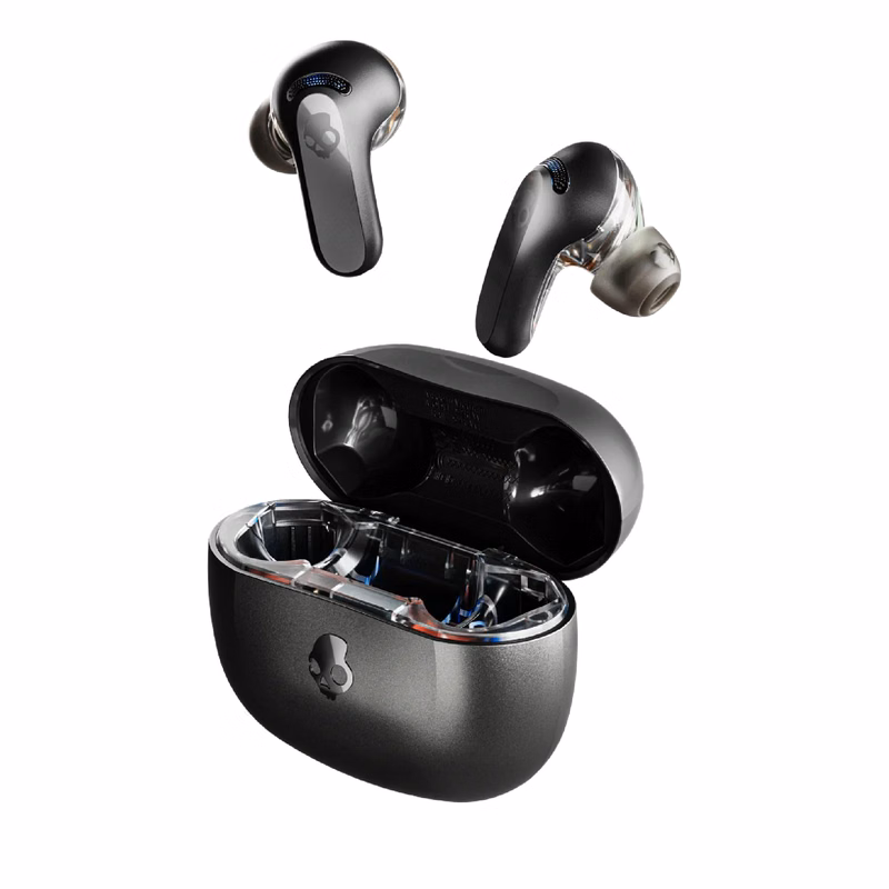 Skullcandy Rail ANC Wireless Earbuds, Bluetooth Headphones, Active Noise Cancelling, Up to 38 Hou...