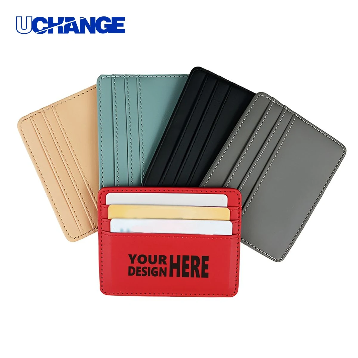 PU Leather Business Card Holder 1