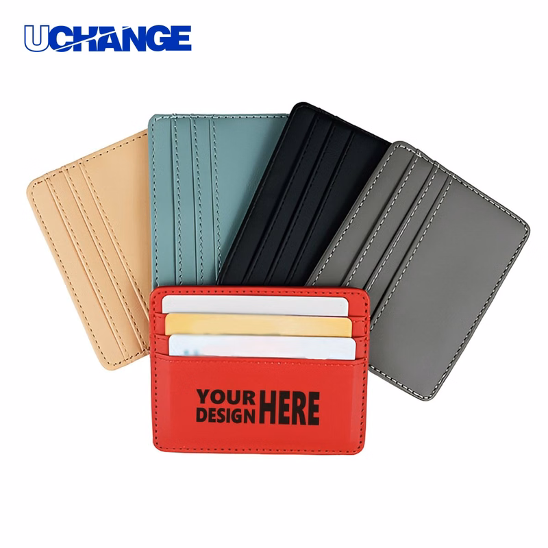 PU Leather Business Card Holder