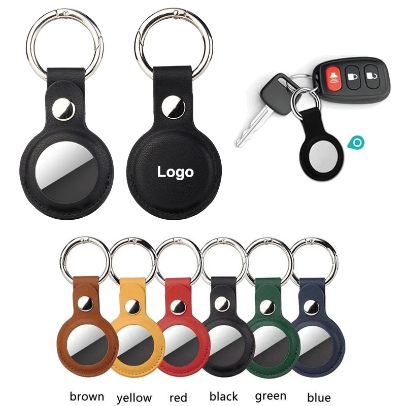 Leather AirTag Case/Keyring Holder 1