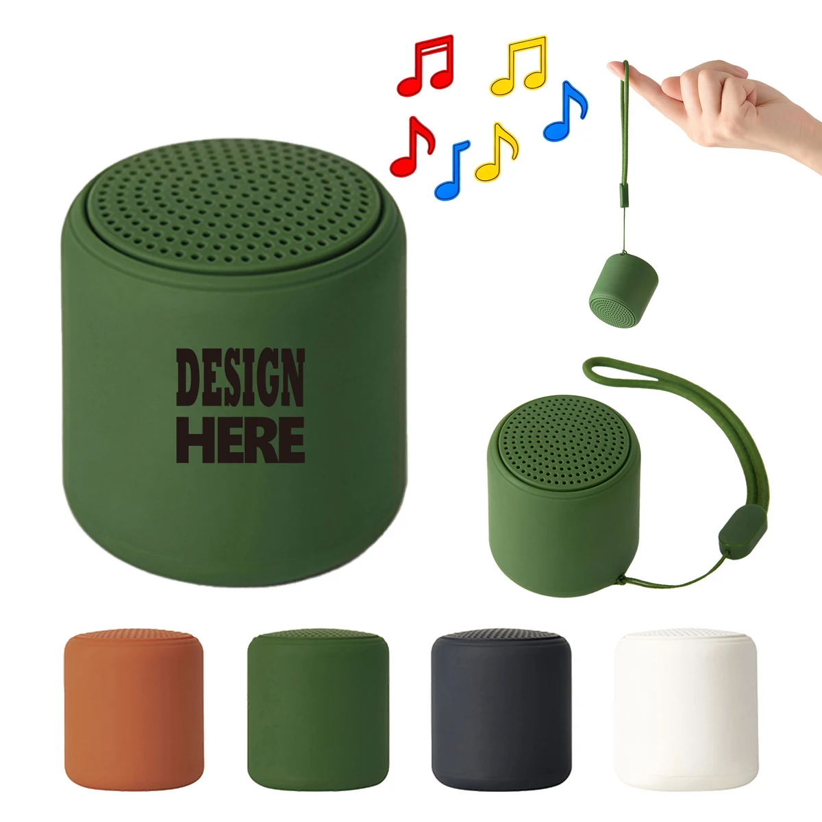 MOQ 20 Mini Macaron Wireless Portable Speaker 1