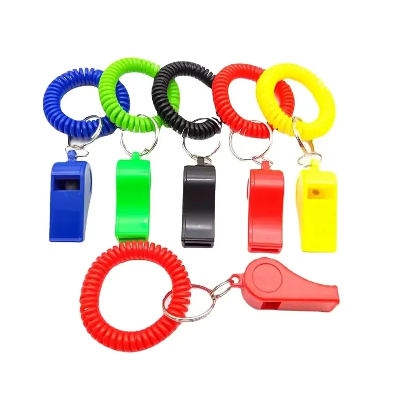 Kids Whistle Coil Bracelet with Keychain 1