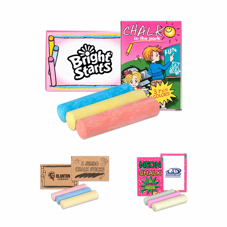 3 Pack Jumbo Sidewalk Chalk