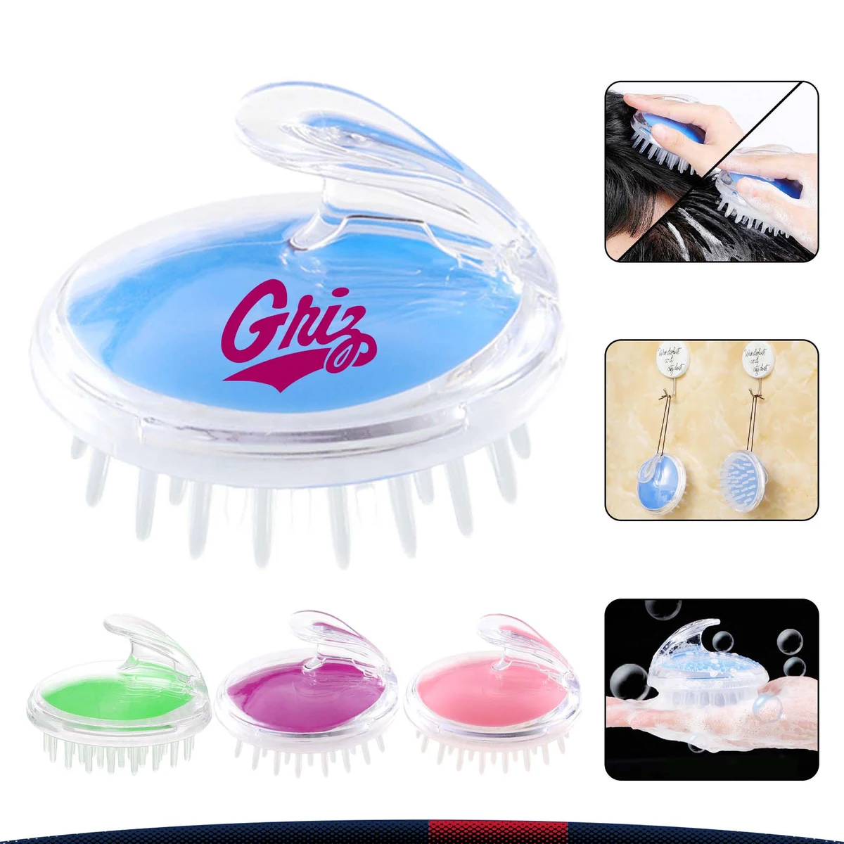 Crystal Scalp Massager Brush 1