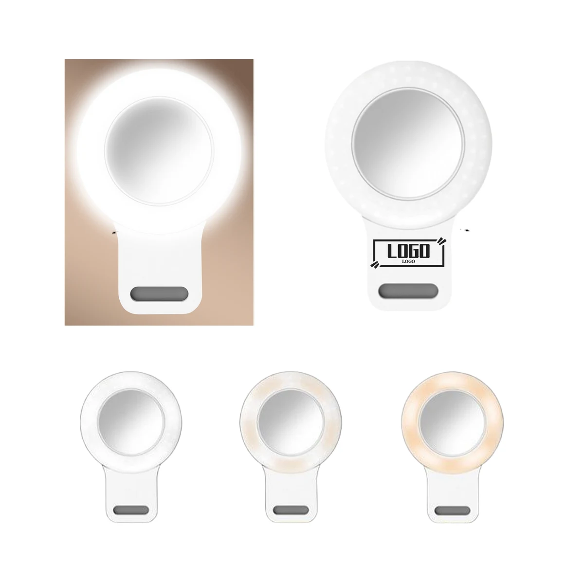 Portable VLOG Beauty Ring Light With Dimmable Settings 1
