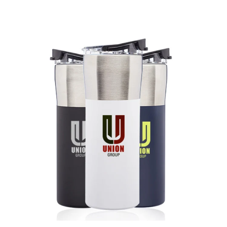 19 oz. Color Grip Travel Mug with Plastic Lid 1