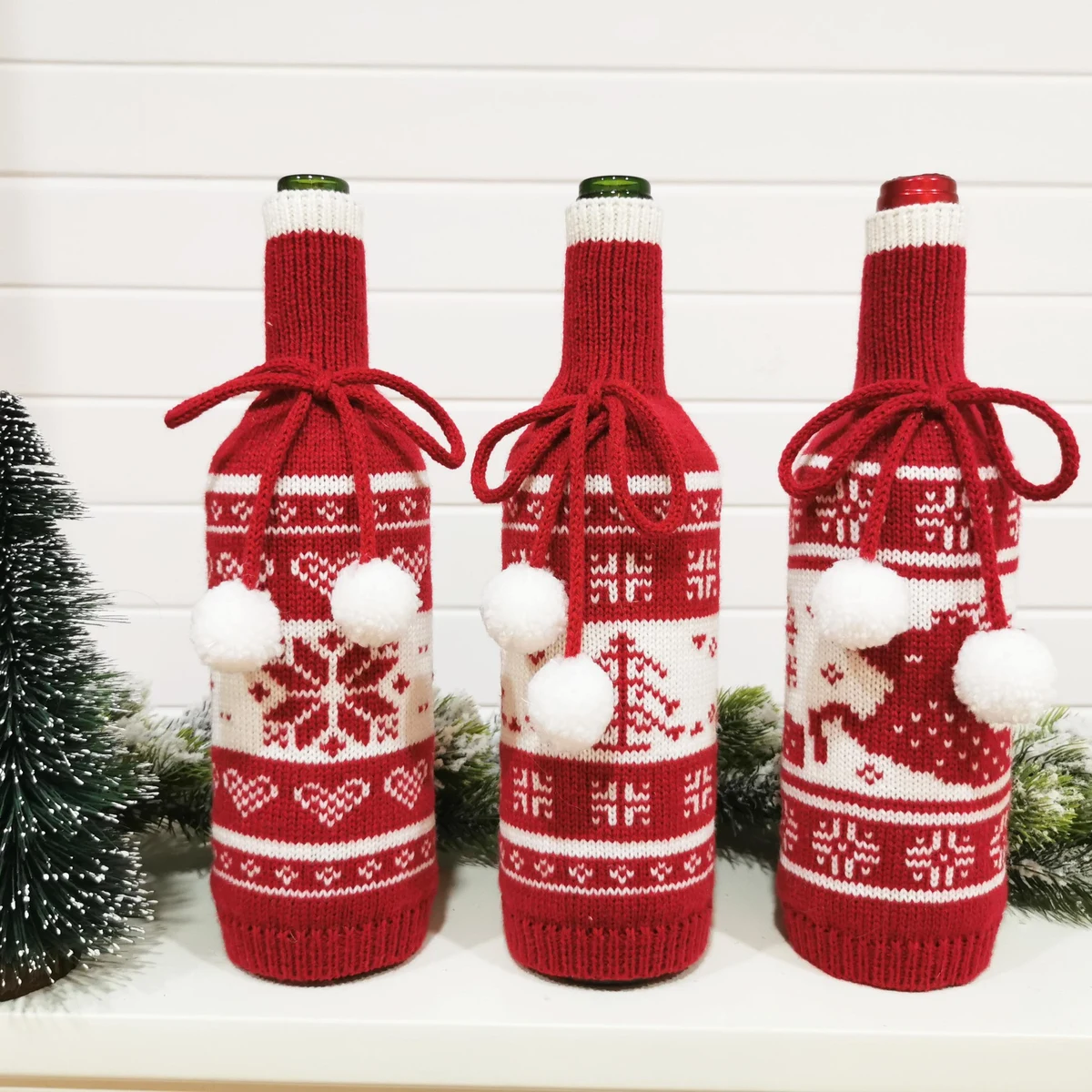 red wine bottle cover 1