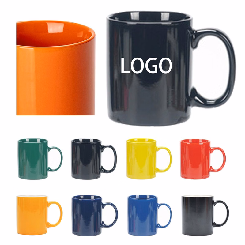 Minimalist White Ceramic Mug