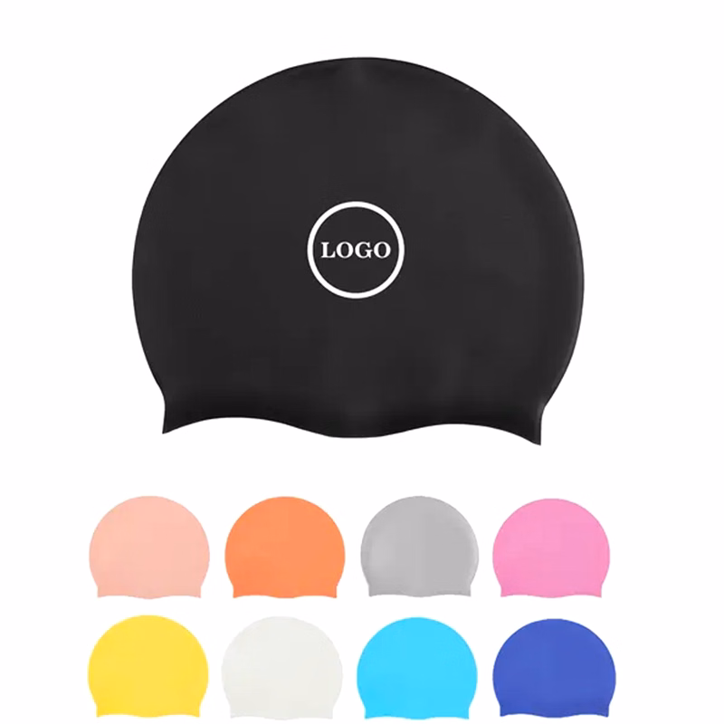 High Stretch Soft Silicone Swim Cap for All Sizes