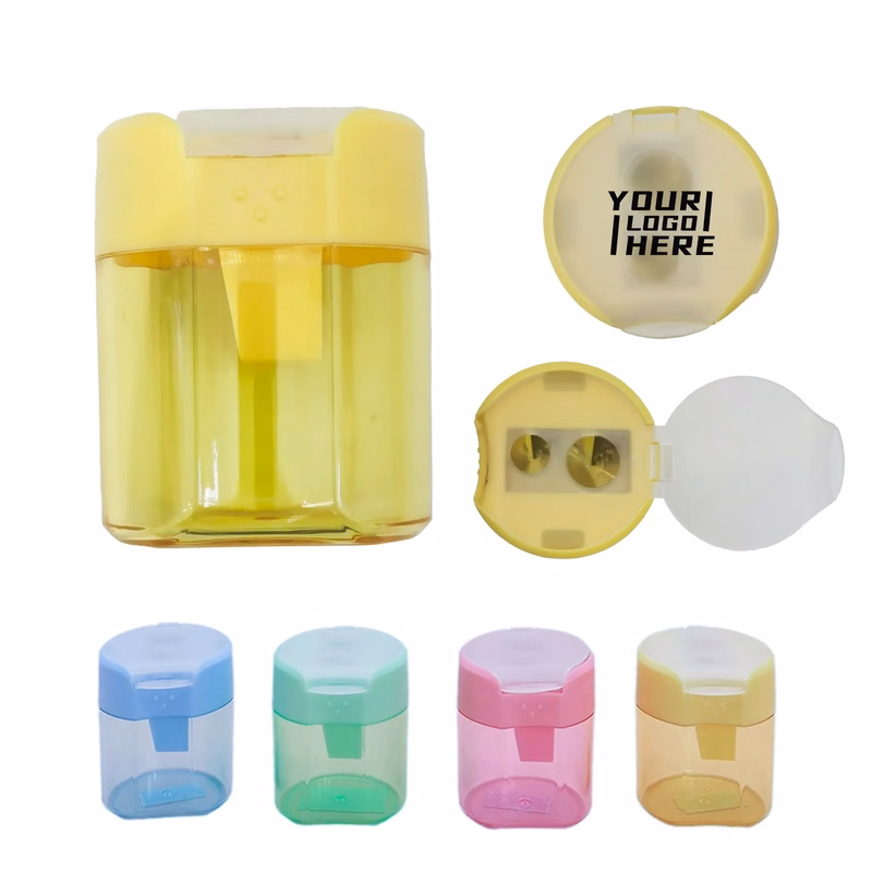 Double Hole Pencil Sharpener Cylinder