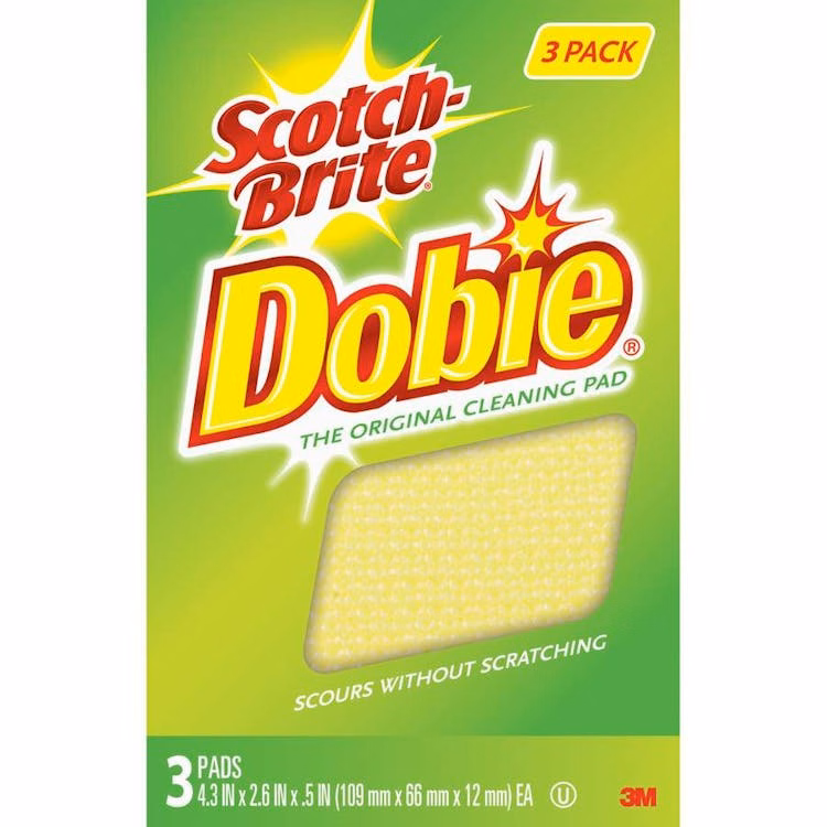 Scotch-Brite Dobie All-Purpose Cleaning Pads 3 Pack