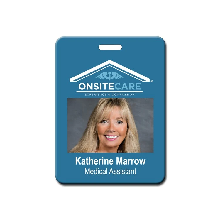 The Parthenon full color badge with a personalized photo 3" X 4" 1