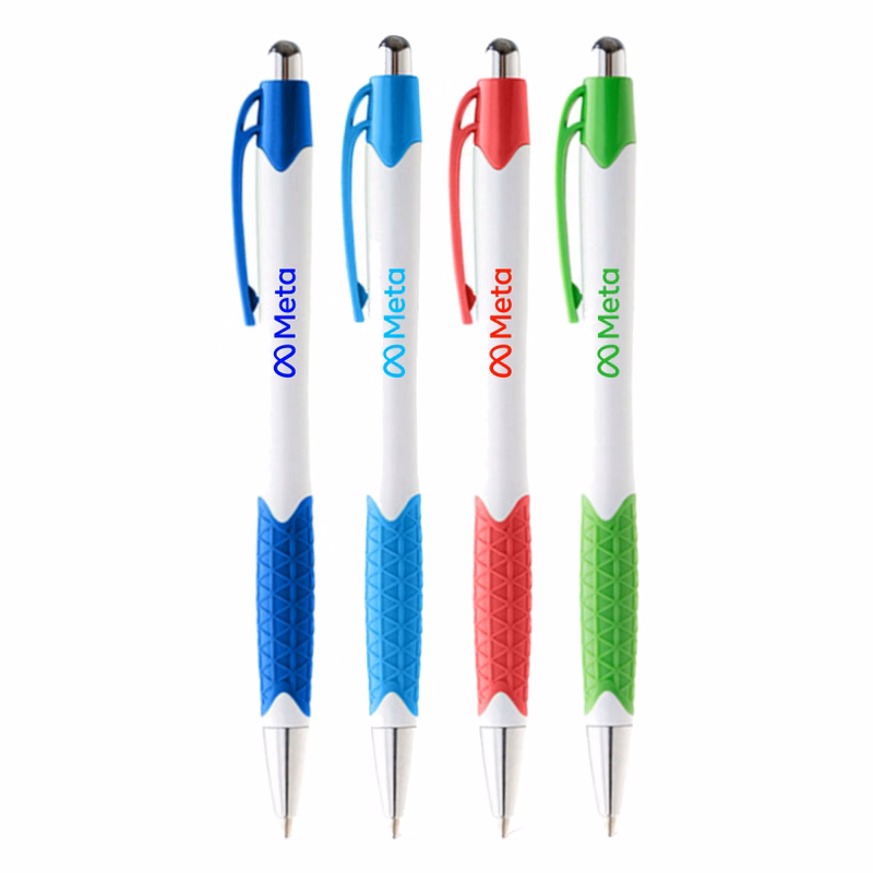 Union Printed - Joe Grip White barrels Click Pen