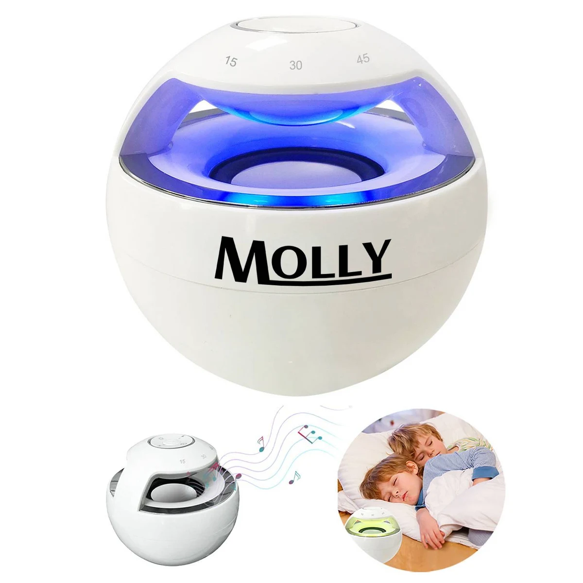 Rechargeable Sleep Sound Machine w/ Light 1