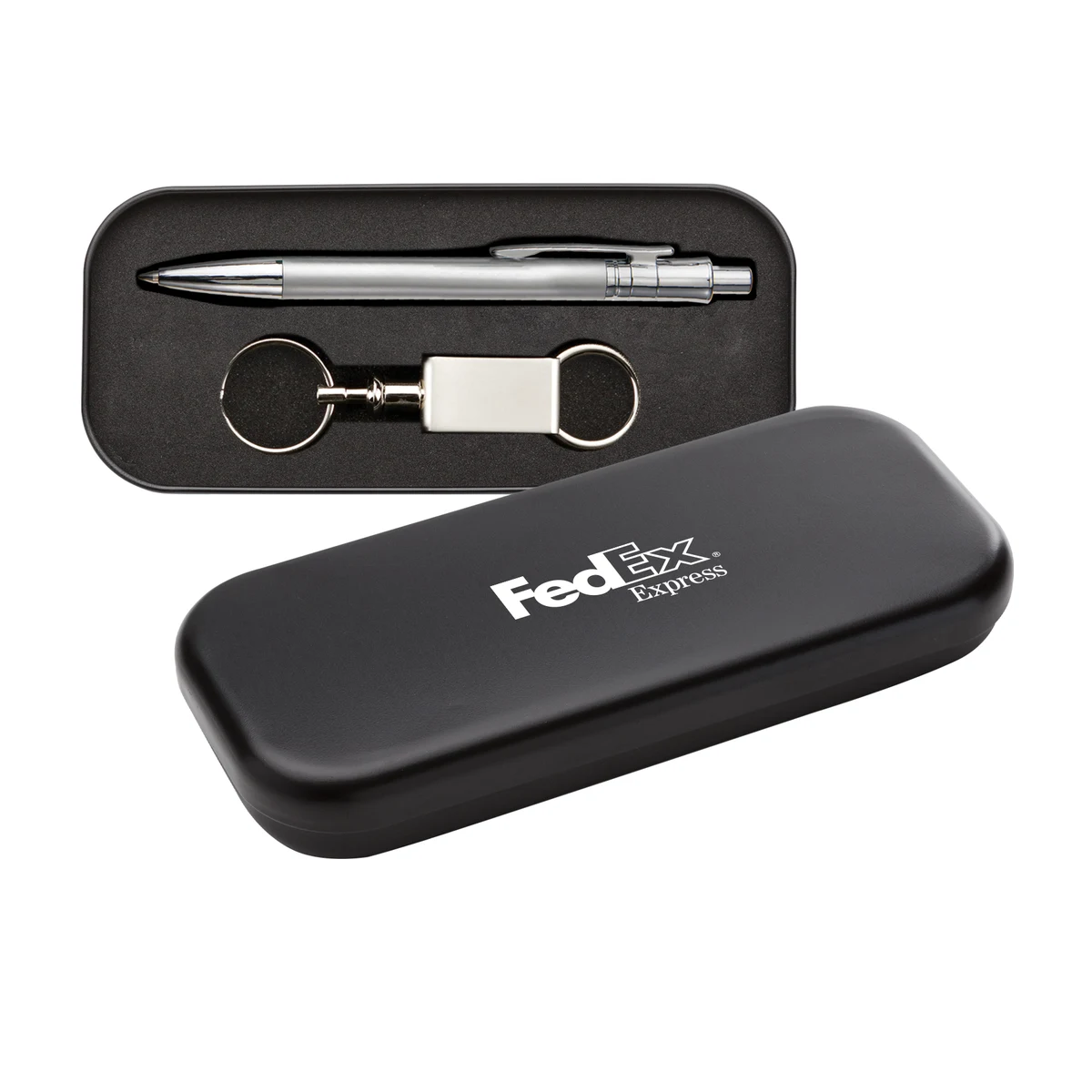 Metal Pen Box - Pen & Keyring 1
