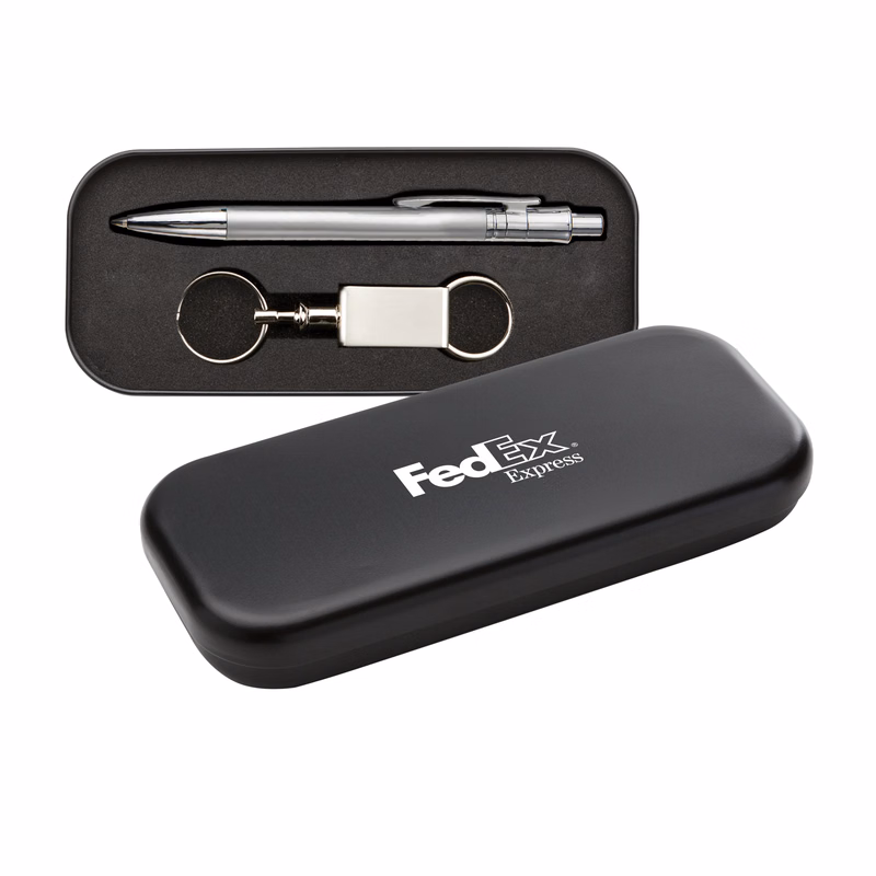 Metal Pen Box - Pen & Keyring
