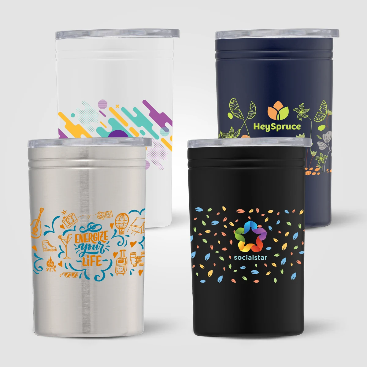 Chill - 11 oz. 2-in-1 Tumbler & Can Insulator 1