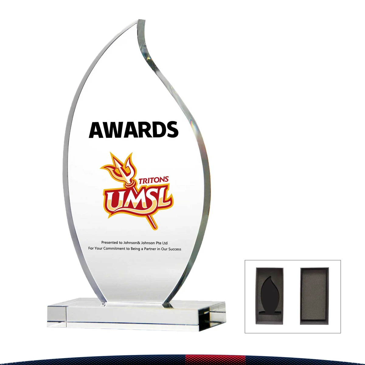 Leslie Crystal Flame Award 1