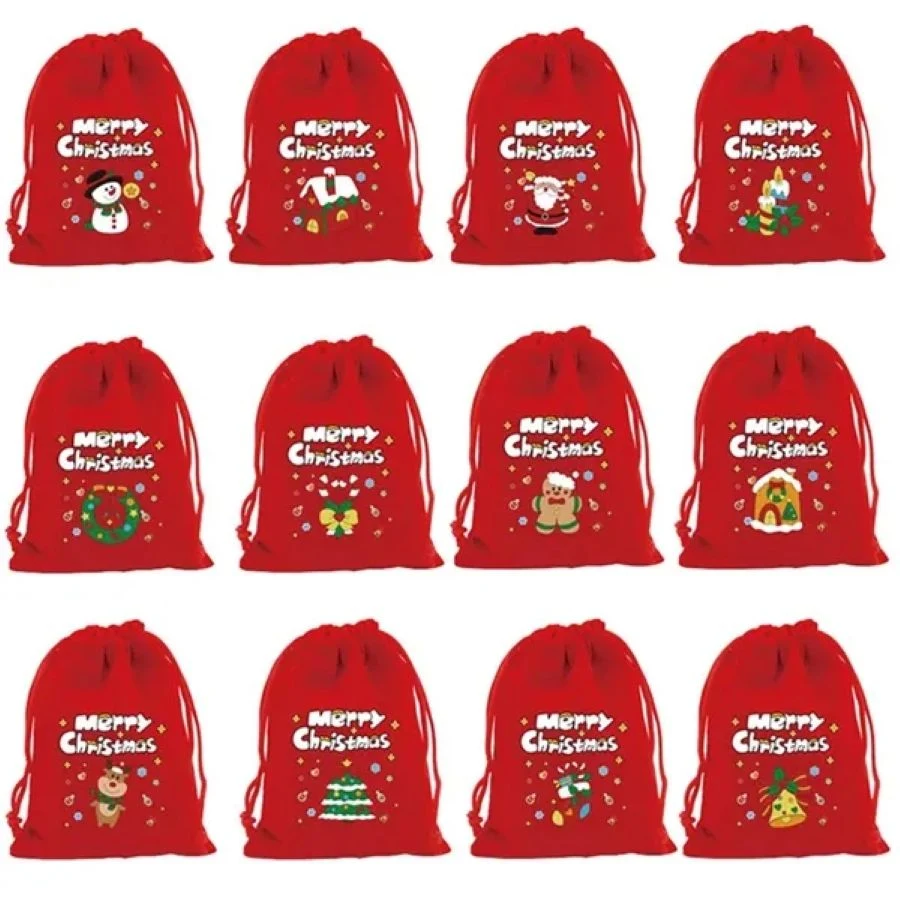 Christmas storage drawstring pocket 1