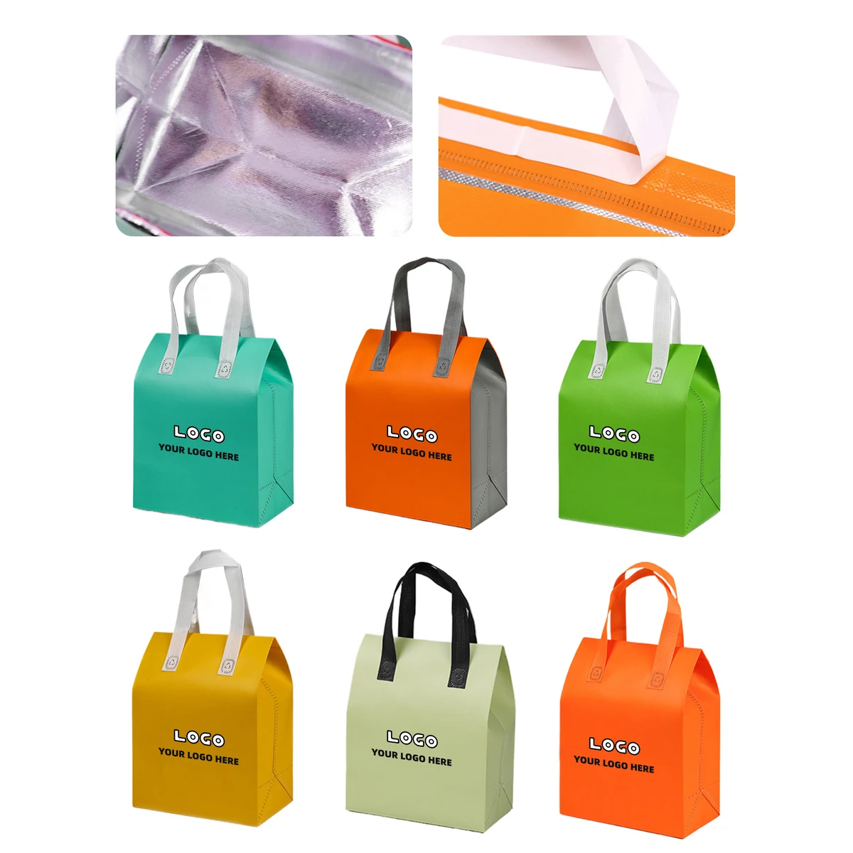 Custom Non-Woven Insulated Lunch Bag 1