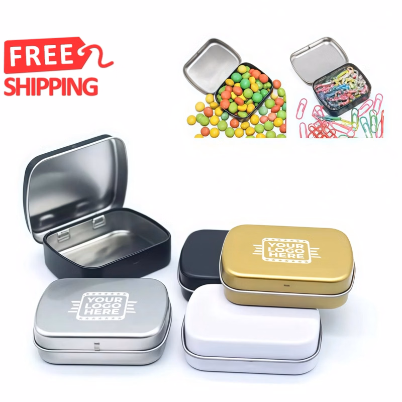 Iron Hinged Storage Box Organizer Case