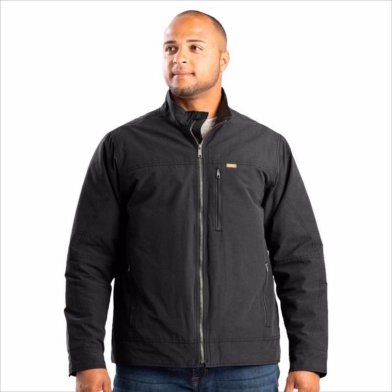 BERNE® Men's Highland Quilt-Lined Micro-Duck Jacket
