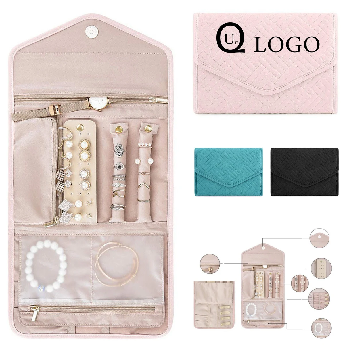 Foldable Jewelry Storage Bag 1