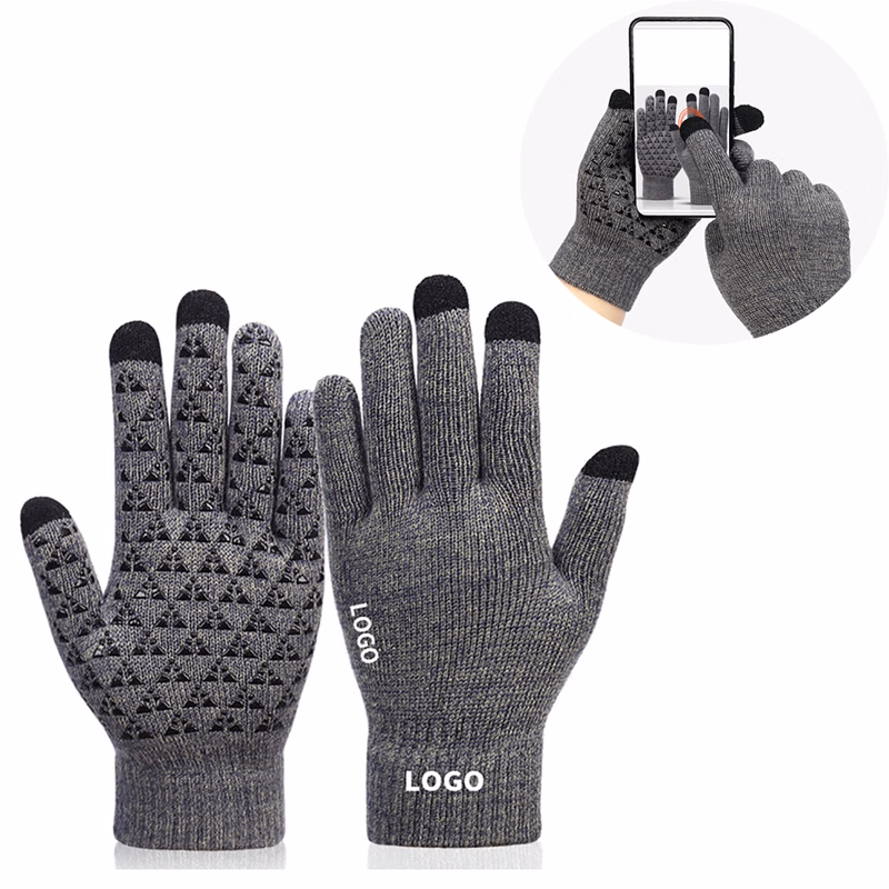 Thickened Touch-screen Knitted Gloves