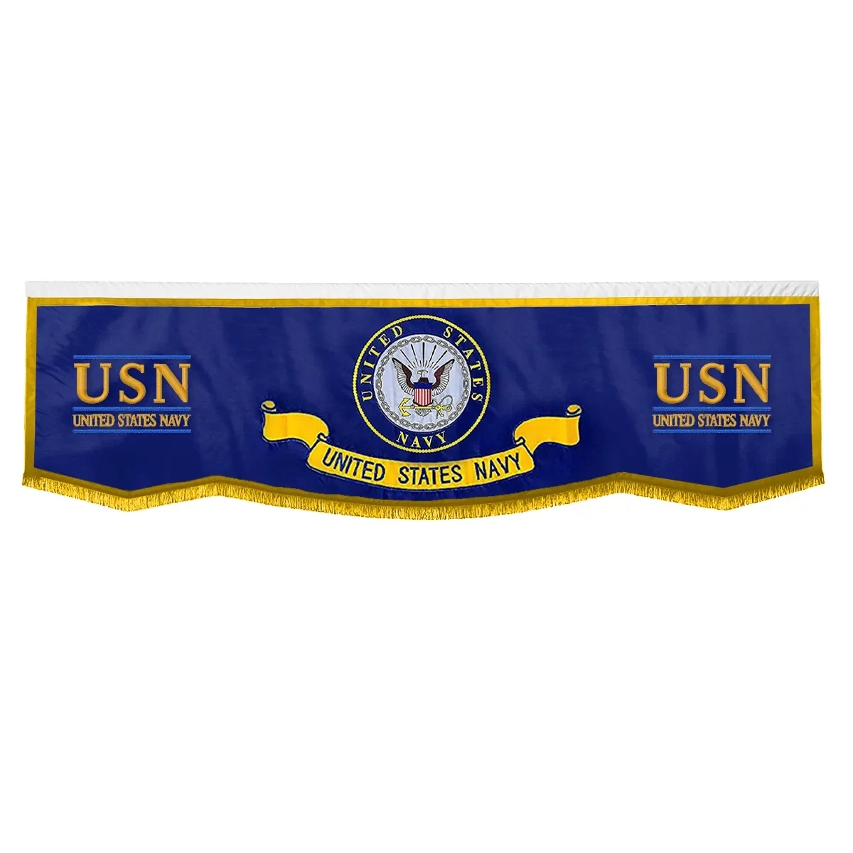 2.5' x 10' Applique & Embroidered Parade Banners - Nylon 1
