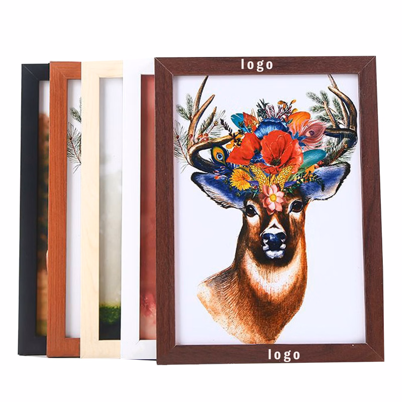 Solid Wood Retro Photo Frame
