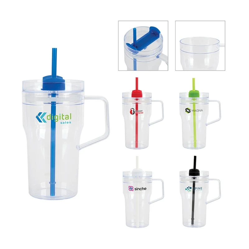 Elliott 20 oz. Clear AS Travel Mug 1