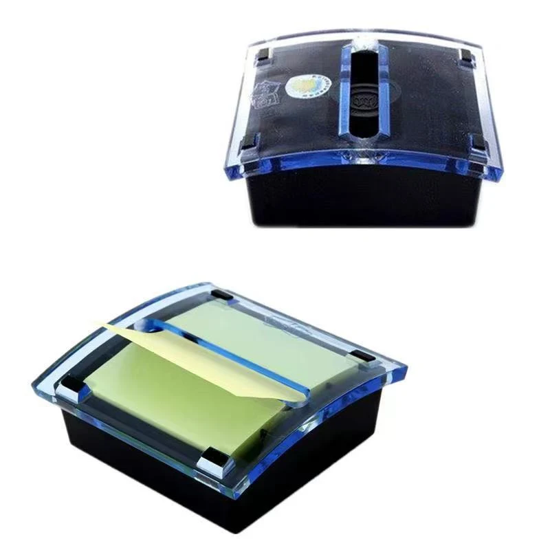 Pop-Up Sticky Note Dispenser With Adhesive 1