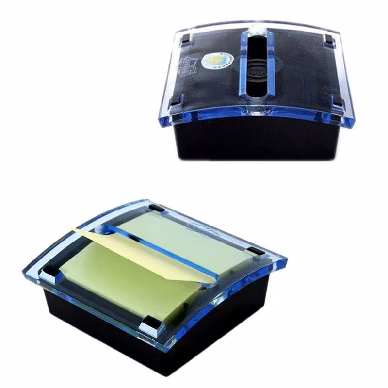 Pop-Up Sticky Note Dispenser With Adhesive