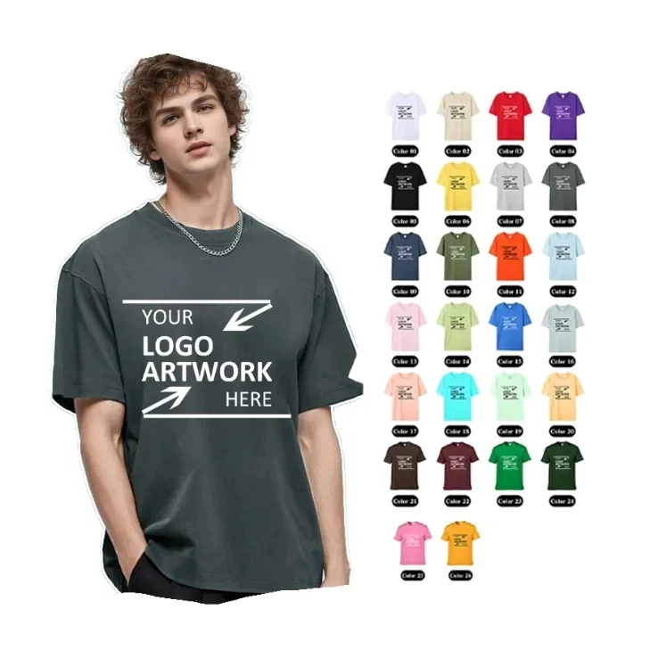 180 gsm Cotton T Shirt for Screen Printing 1