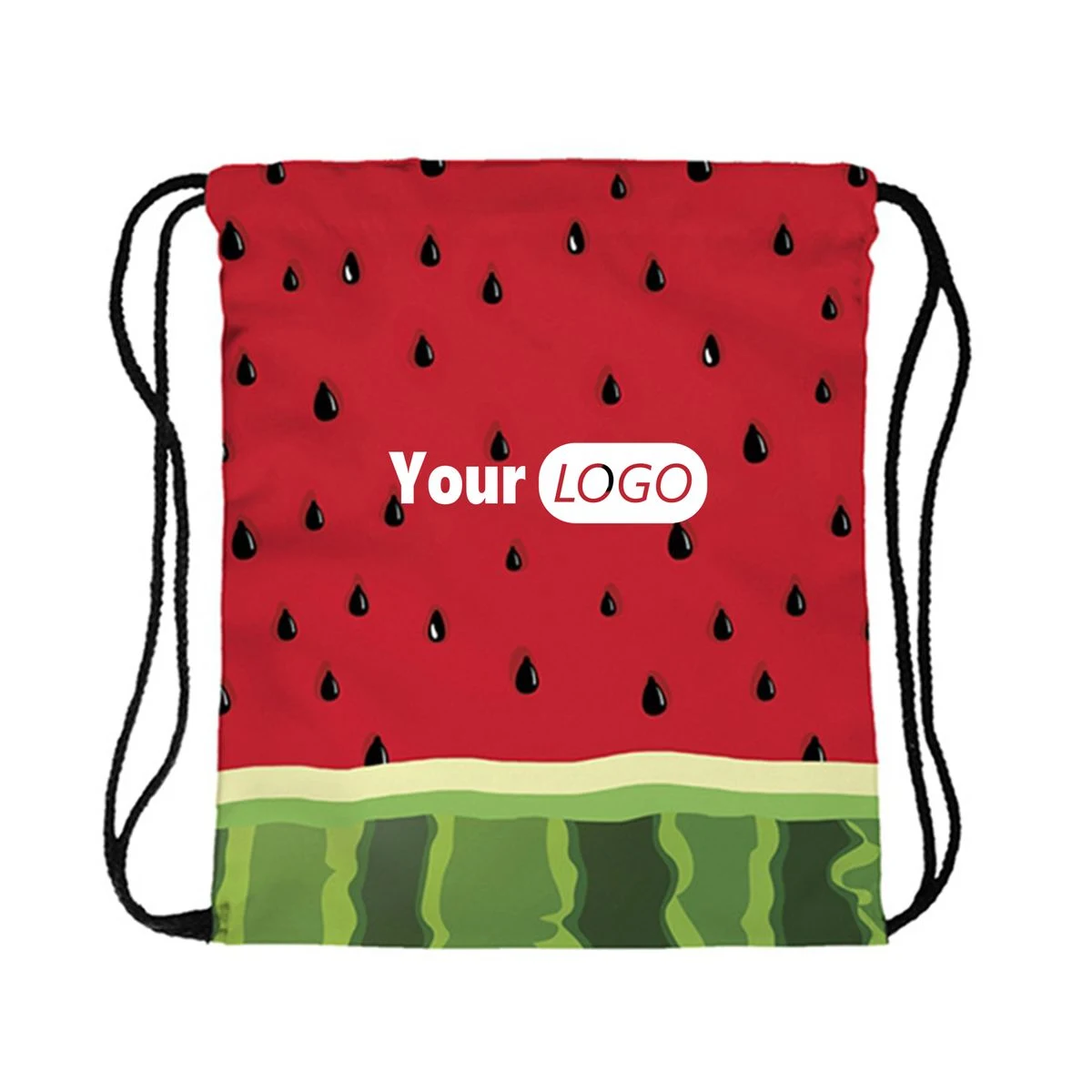 Oxford Watermelon Backpack Drawstring Bag 1