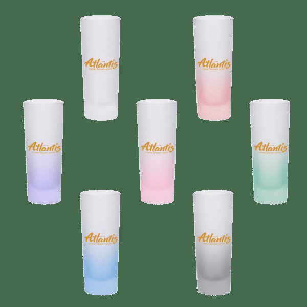 Last Drop 2 oz Frosted Shooter Shot Glass