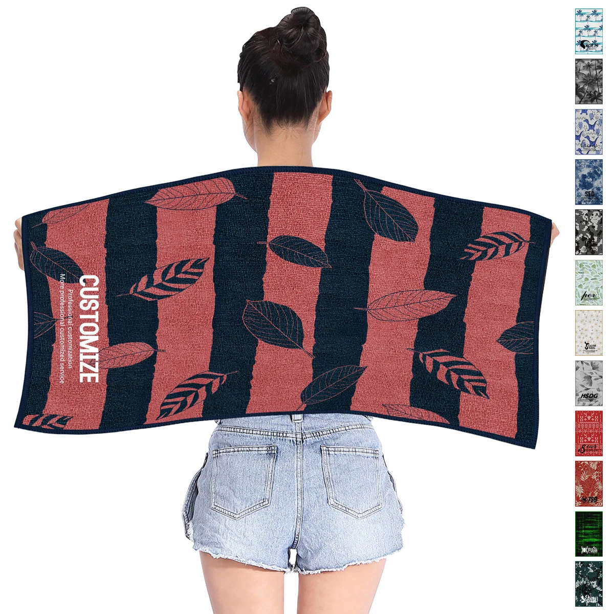 Full Color Printed Rally Towel 1
