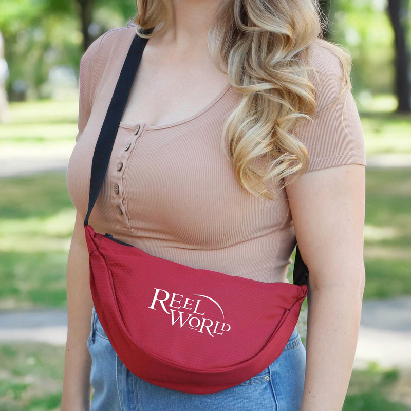 Curved Crossbody Bag - RPET Ripstop