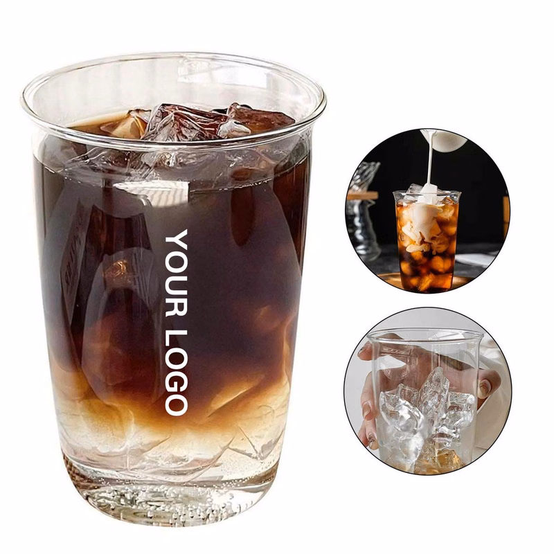 Sleek 14oz Glass Tumbler for Home or Office Use