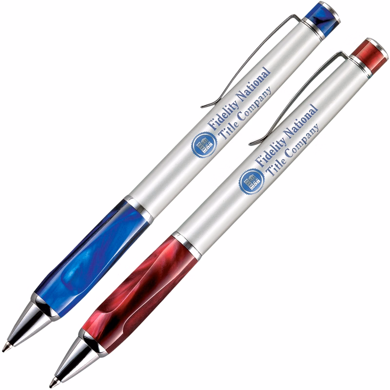 Mercury Custom Metal Pens with Acrylic Resin Grip