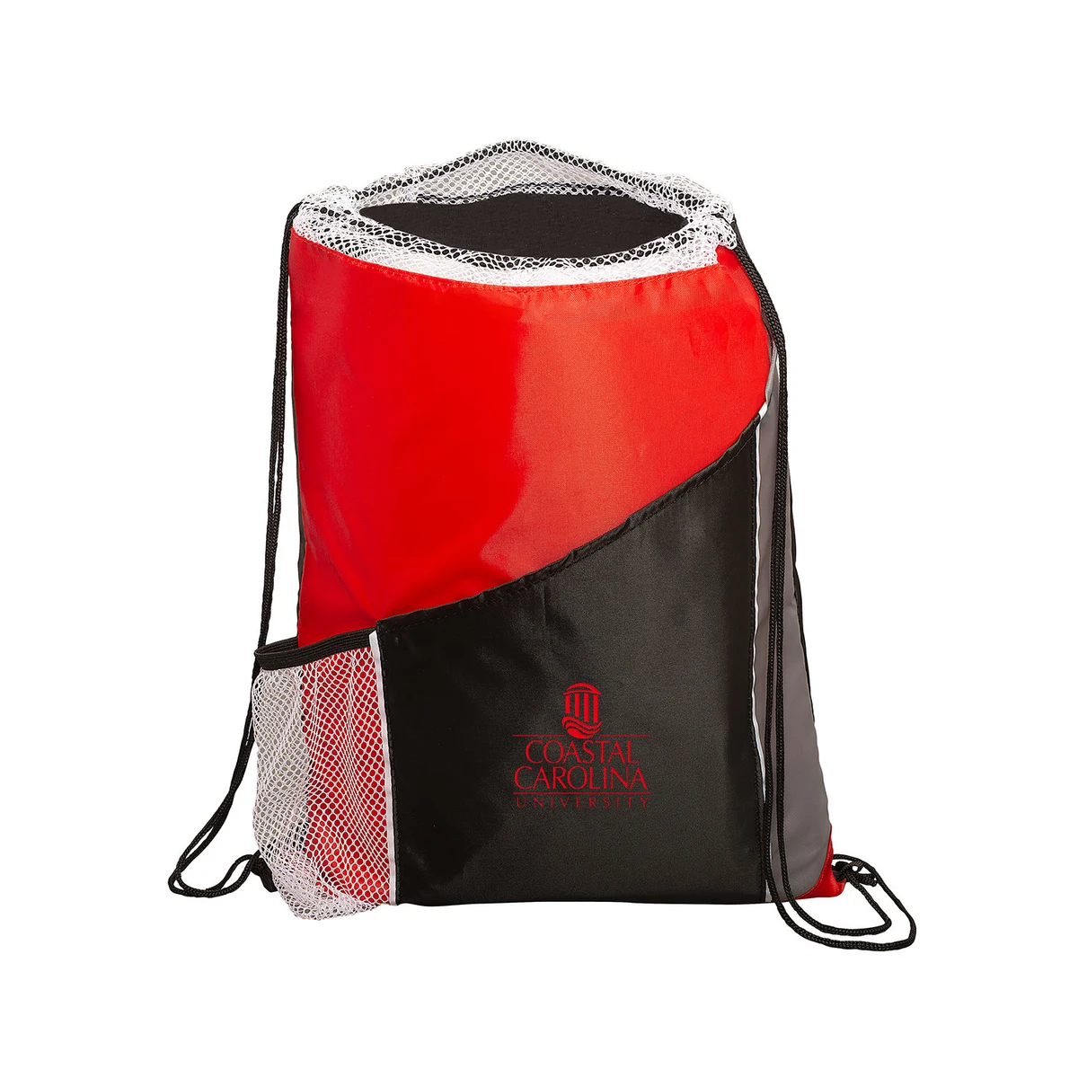 Sprint Angled Drawstring Sports Bag With Pockets 1