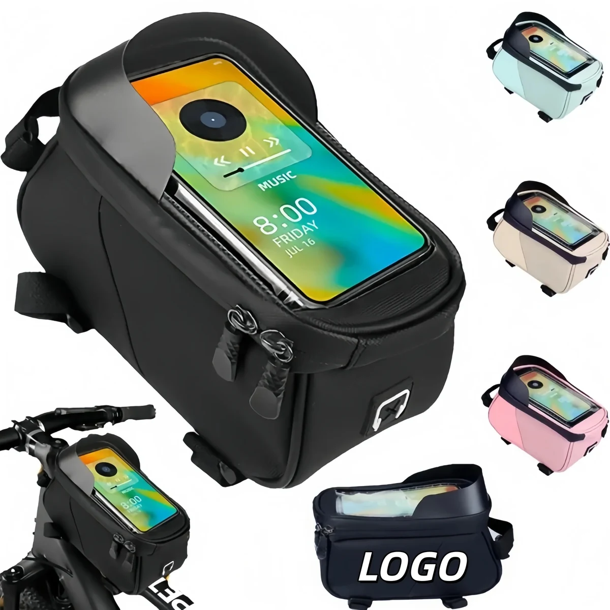 Bicycle Phone Front Frame Bag 1