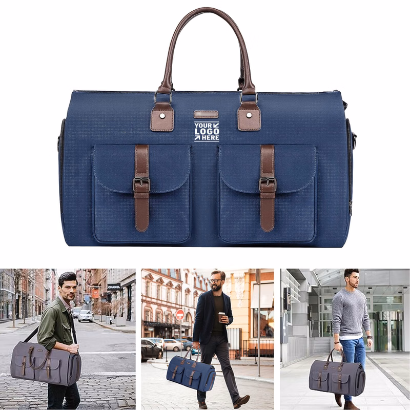 Canvas Garment Duffle Bag Heavy Duty Overnight Convertible Weekender Carry on Garment Travel Bags