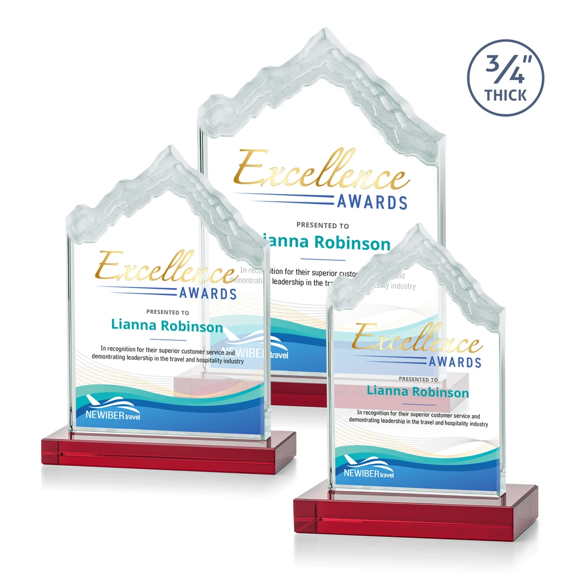 McKinley VividPrint™ Award - Red 1