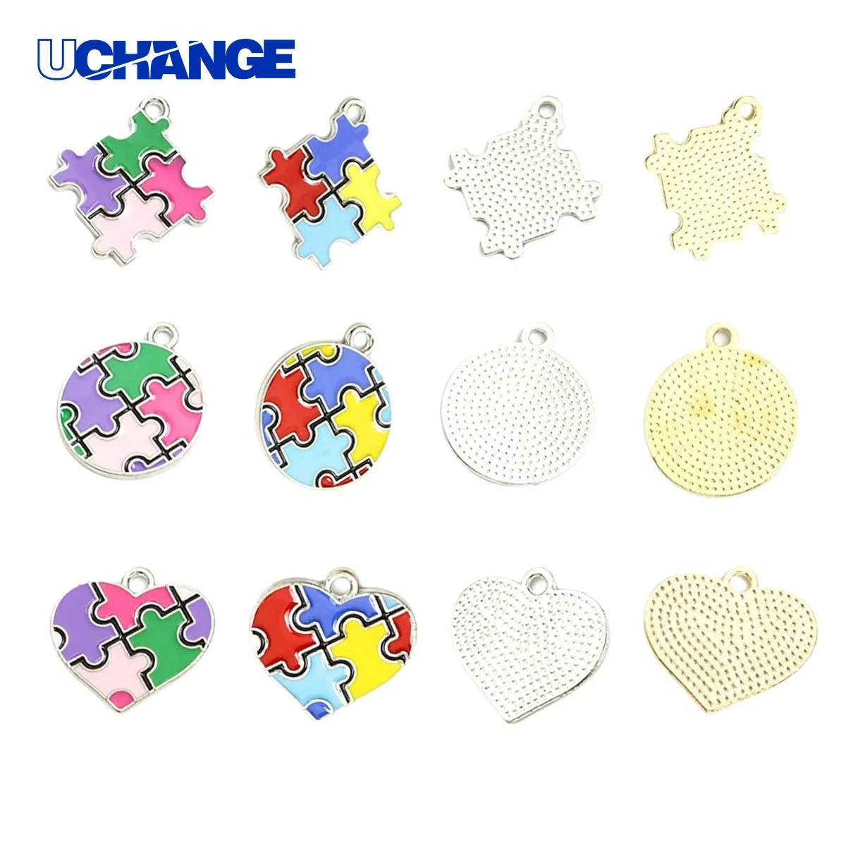 Autism Awareness Puzzle Pendant for Awareness Events and Gifts 1