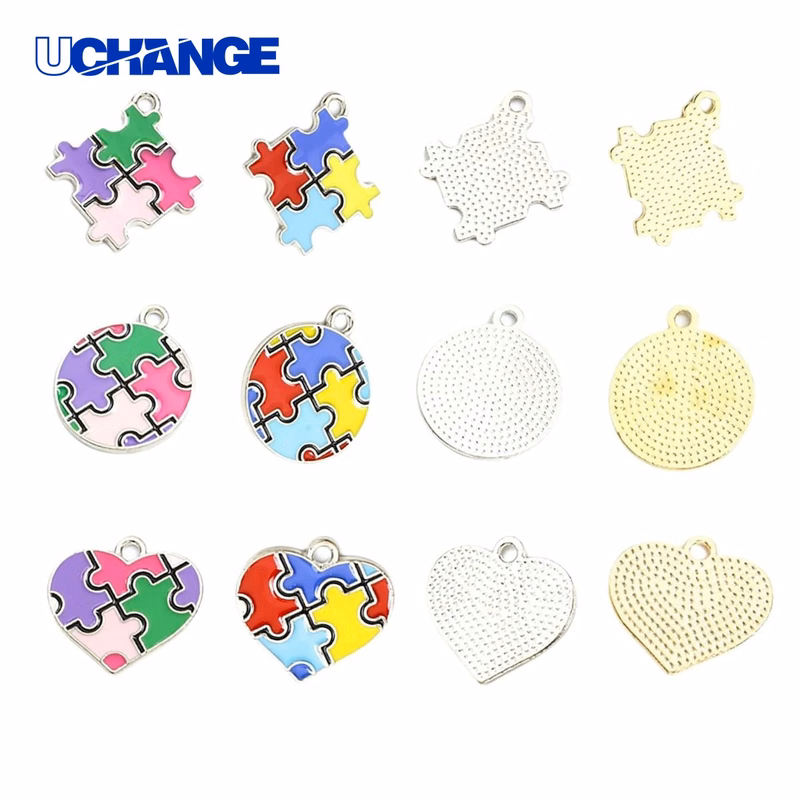 Autism Awareness Puzzle Pendant for Awareness Events and Gifts