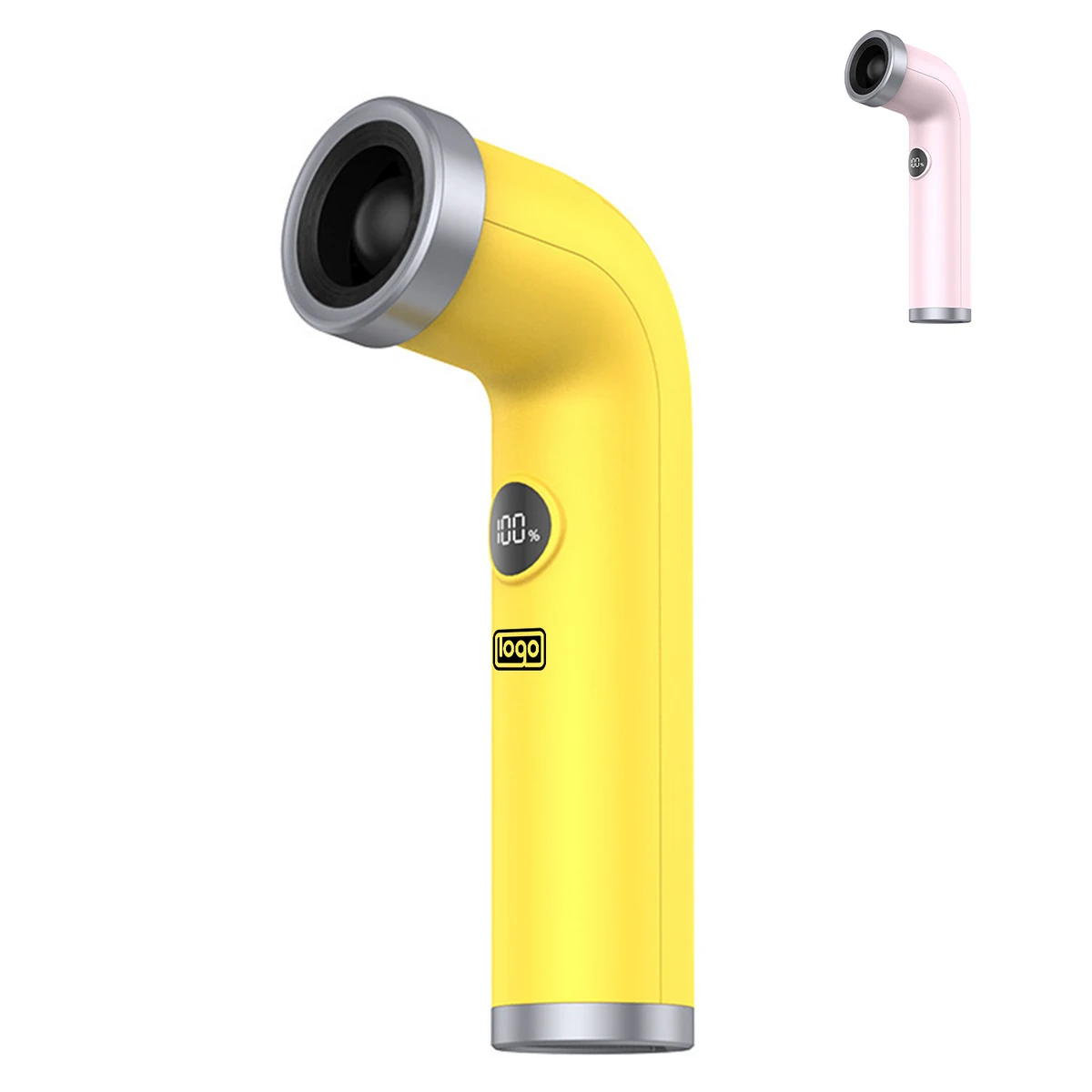 3000mAh Fixed-Neck Bladeless Handheld Fan 1