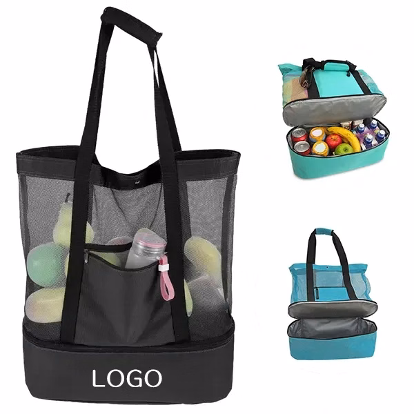 2-In-1 Insulated Beach Tote