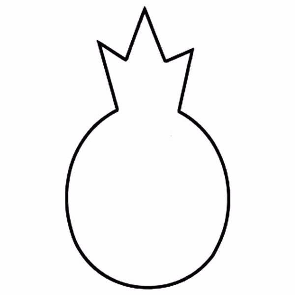 Magnet - Pineapple - Full Color