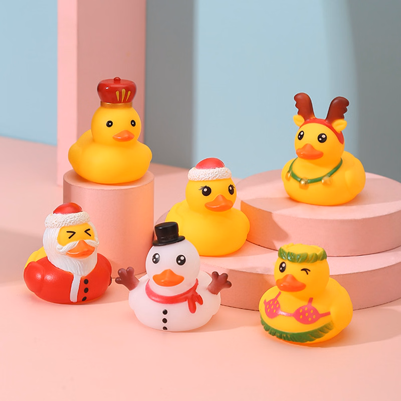 Duck Water Floating Christmas Rubber Ducks Toys